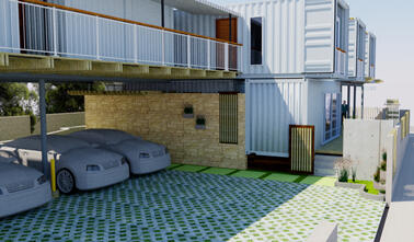 vieques, container, home, beach, house, modular, custom, hotel